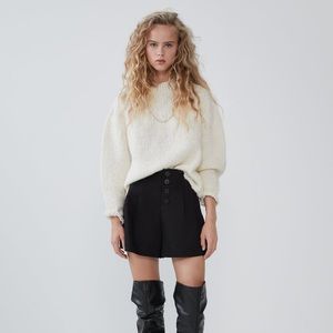 Zara Buttoned Shorts